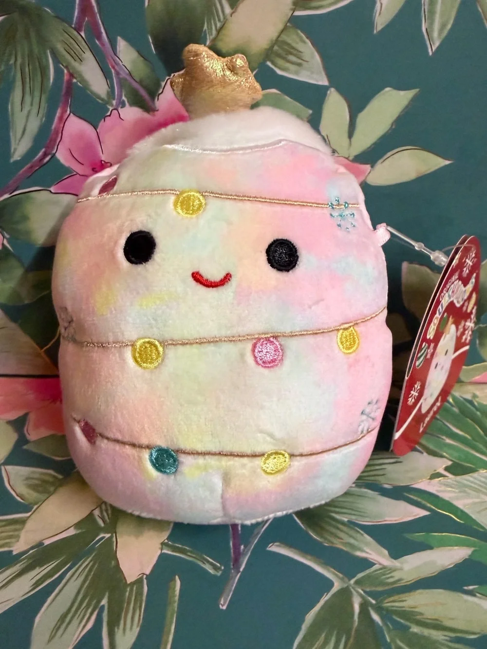 Squishmallows Laurel Christmas Tree 4” Plush NWT Holiday Limited Release